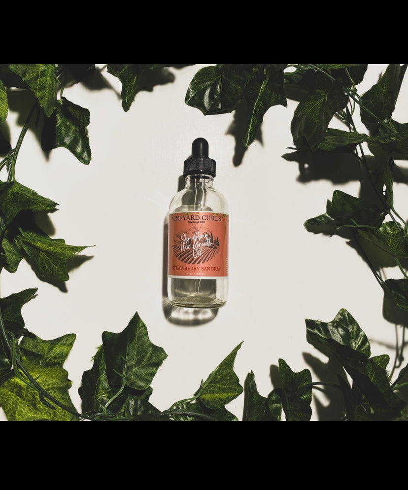 Stimulating Hair Growth Oil in STRAWBERRY SANGRIA