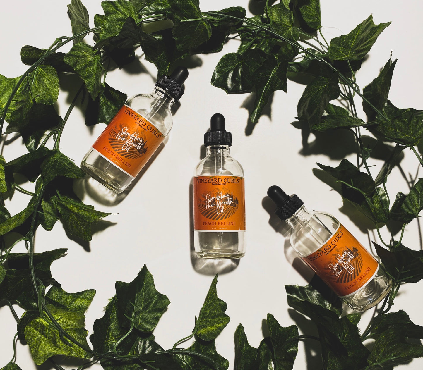 Stimulating Hair Growth Oil in PEACH BELLINI