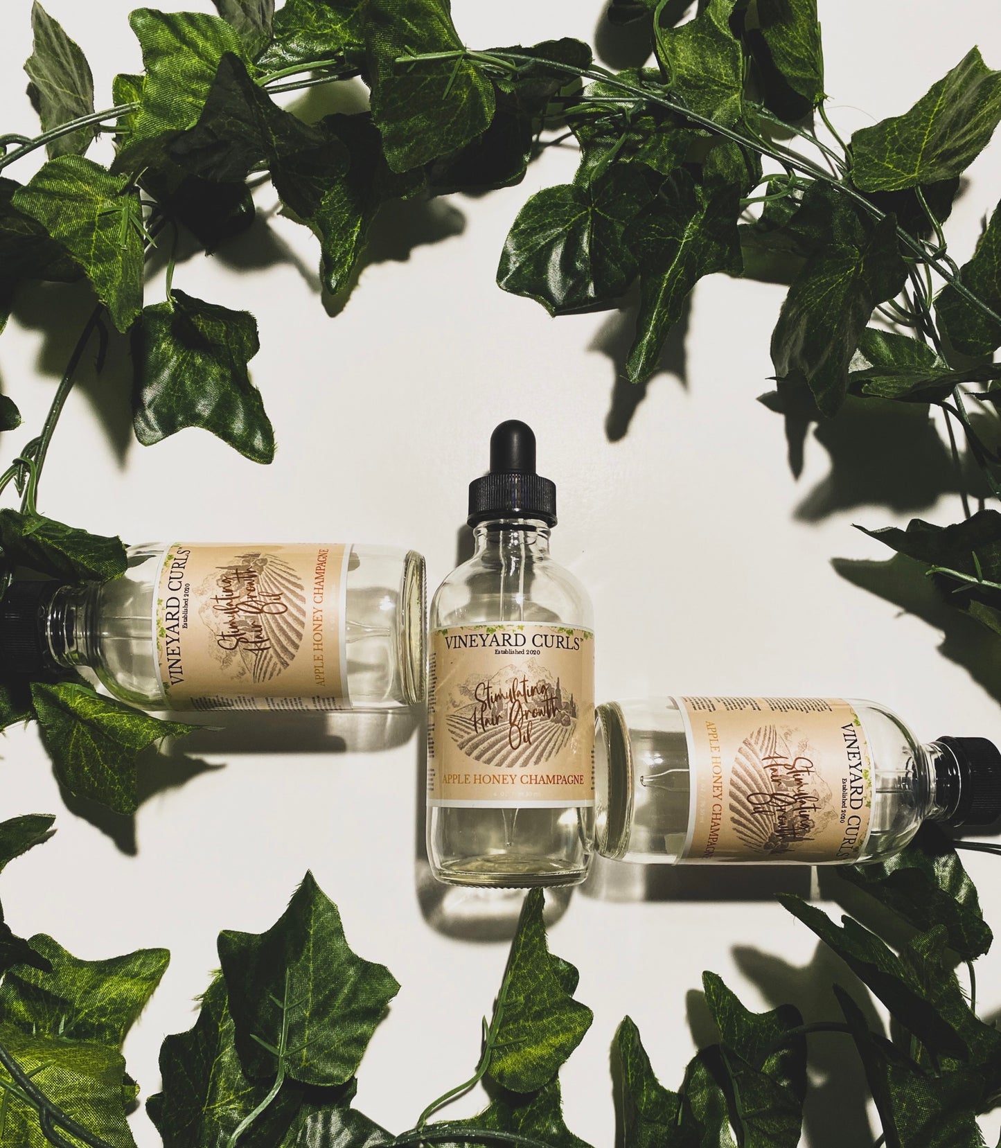 Stimulating Hair Growth Oil in APPLE HONEY CHAMPAGNE
